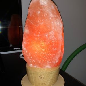 Zenergy iHome Himalayan Salt Lamp + Sound Therapy